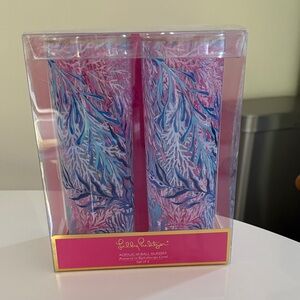 NWT Lilly Pulitzer Hi-Ball Glasses